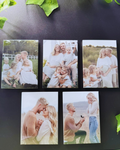 5 Pack (2.5"X3.5") - Handcrafted Photo Magnets