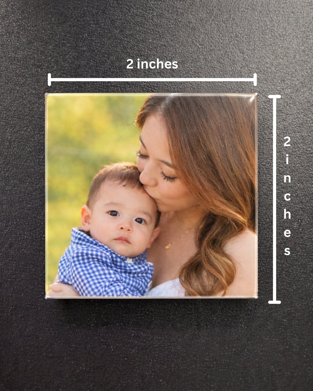5 Pack (2X2) - Handcrafted Photo Magnets