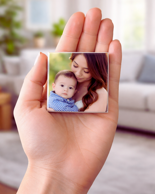 5 Pack (2X2) - Handcrafted Photo Magnets